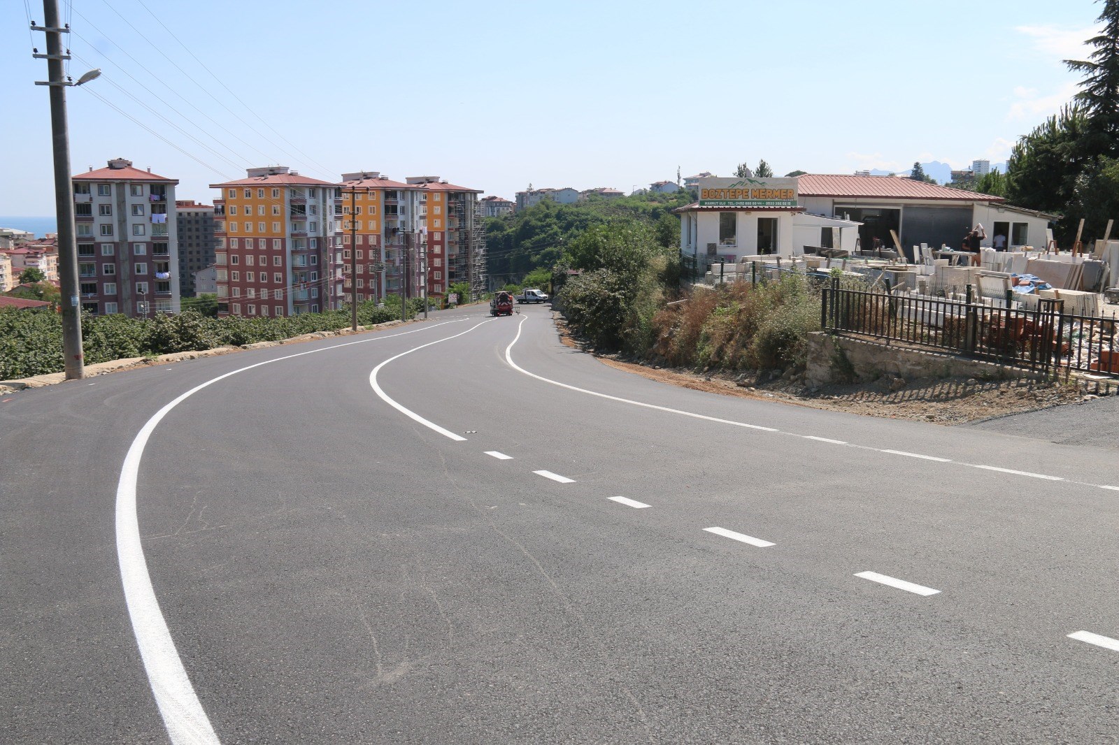 TURİZMİN KALBİNE GİDEN YOL TAMAMLANDI